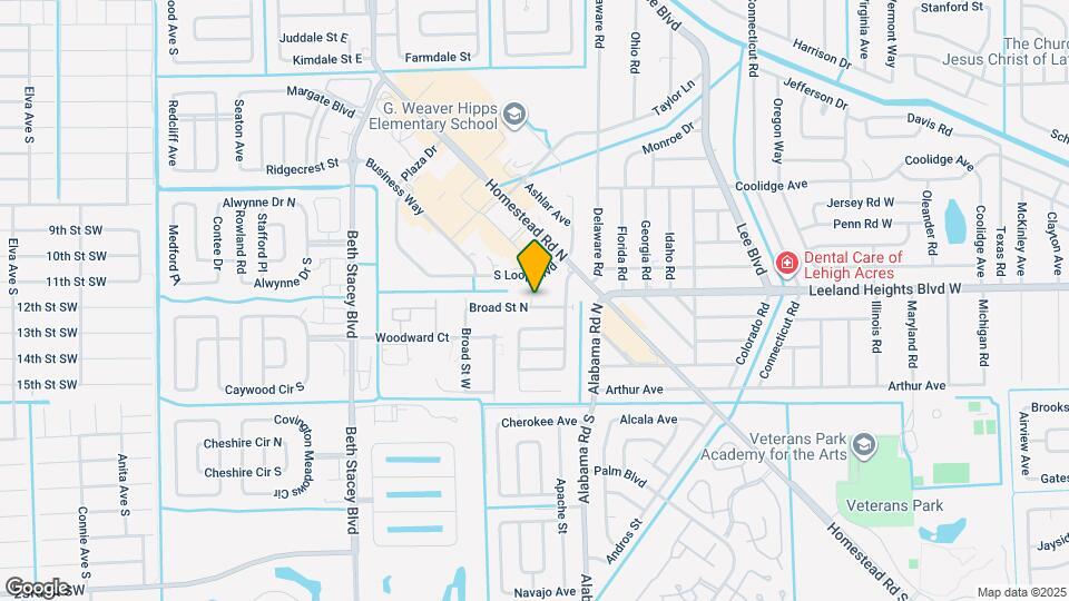 1113 Broad Ct Map and Location Details