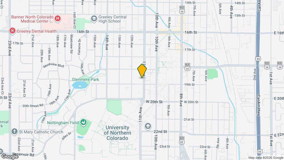 1861 11th Ave Map and Location Details