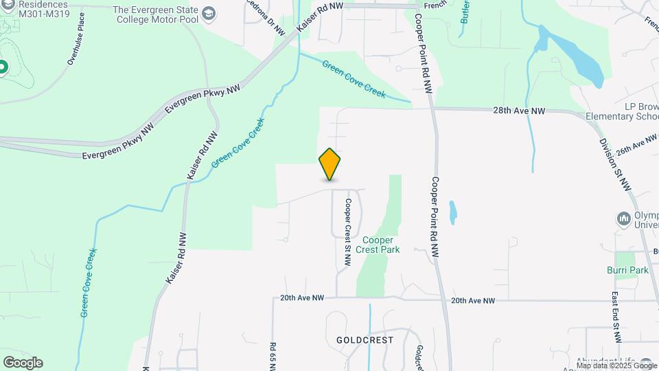 3714 Cooper Crest Dr NW Map and Location Details