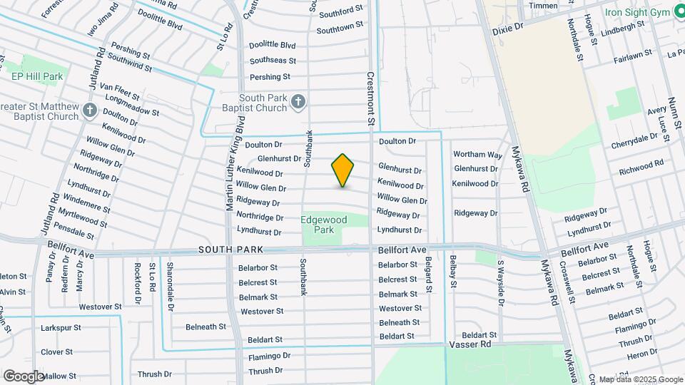 5942 Willow Glen Dr Map and Location Details