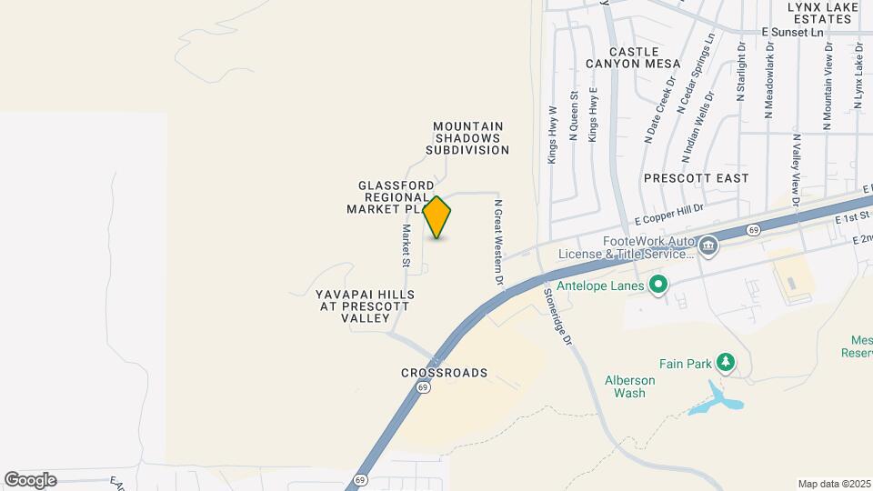 The View at Prescott Valley Map and Location Details