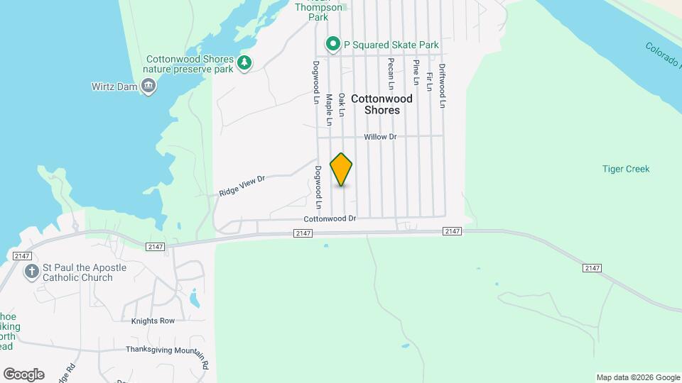 618 Oak Ln Map and Location Details