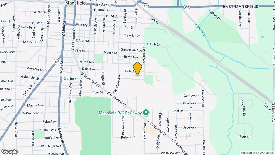 311 Greendale Ave Map and Location Details