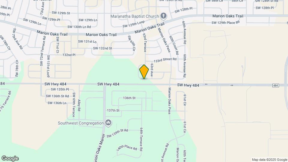 6312 SW 134th Loop Map and Location Details