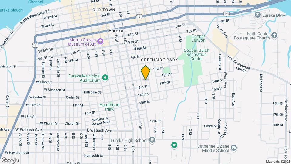 1226 K St Map and Location Details