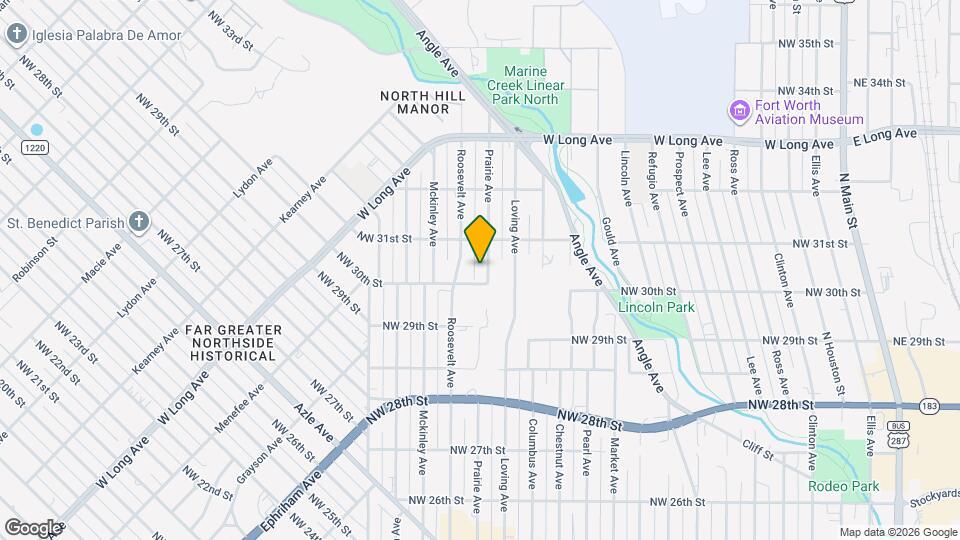 3007 Prairie Ave Map and Location Details