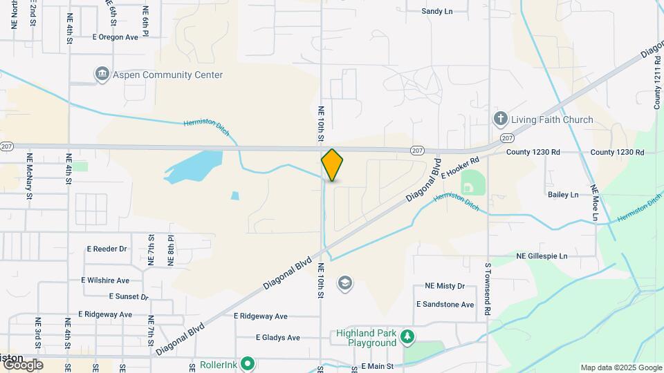 1023 NE Emerald Dr Map and Location Details