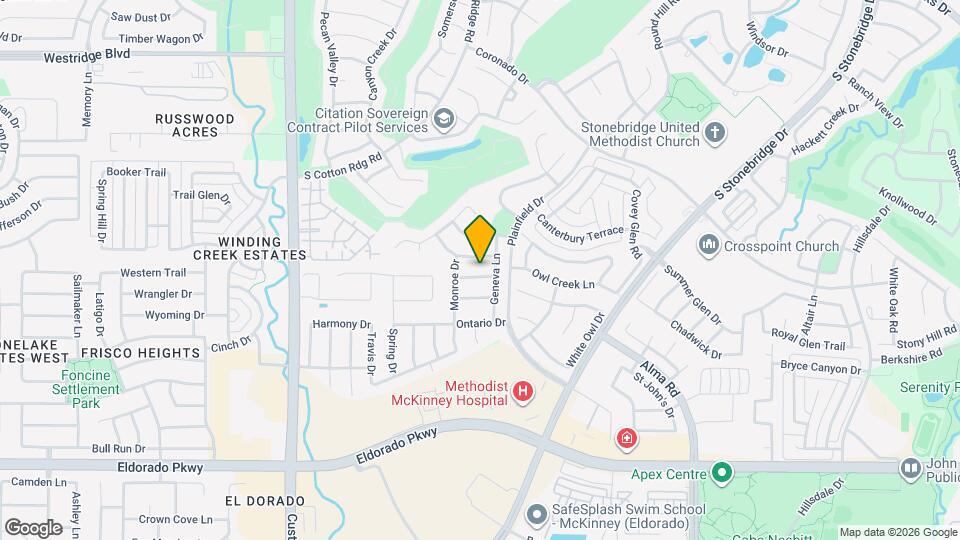 8212 Livingston Ln Map and Location Details