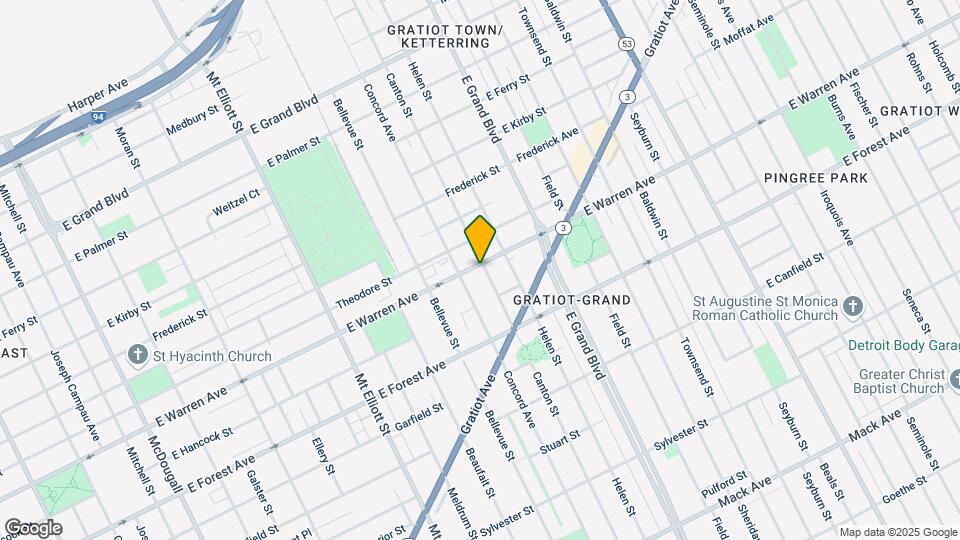 4871 Canton St Map and Location Details