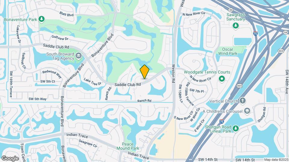 16211 Saddle Club Rd, Unit 102 Mapa y Detalles de la Ubicación