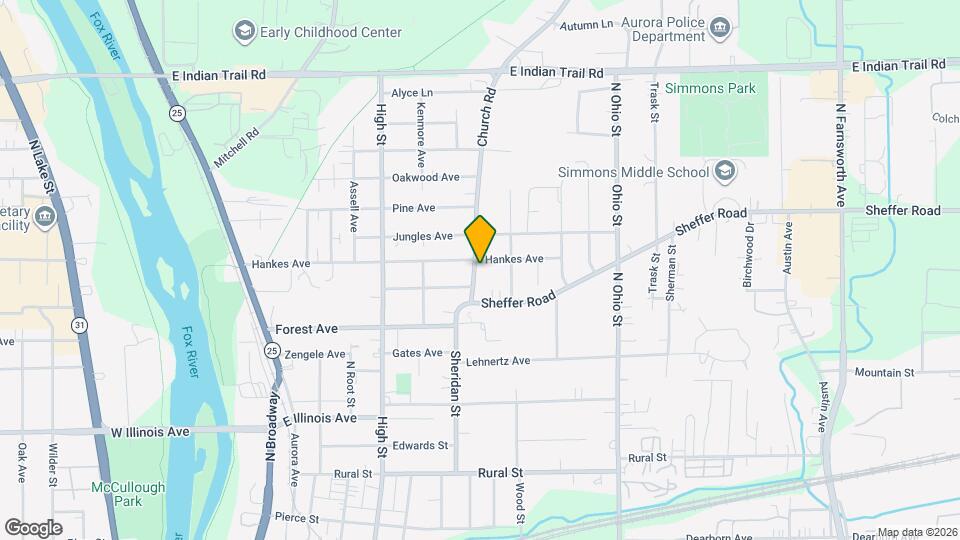 867 Church Rd Map and Location Details