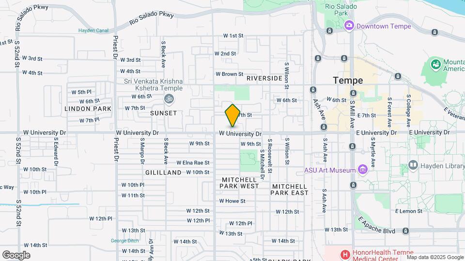 820 W University Dr-Unit -14 Map and Location Details