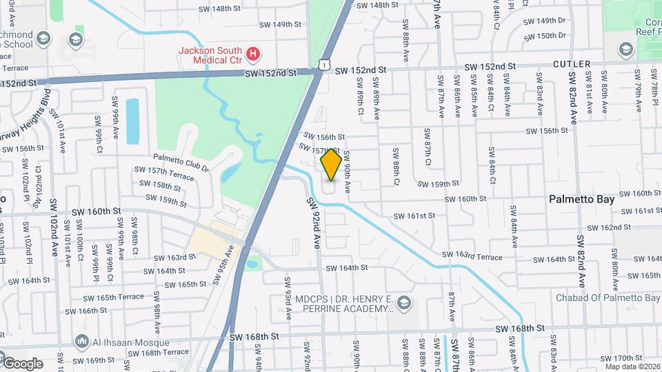 15850 SW 90th Ct Mapa y Detalles de la Ubicación