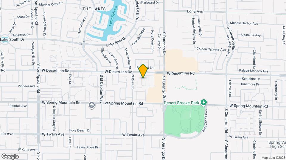 3338 Cave Primrose St Map and Location Details