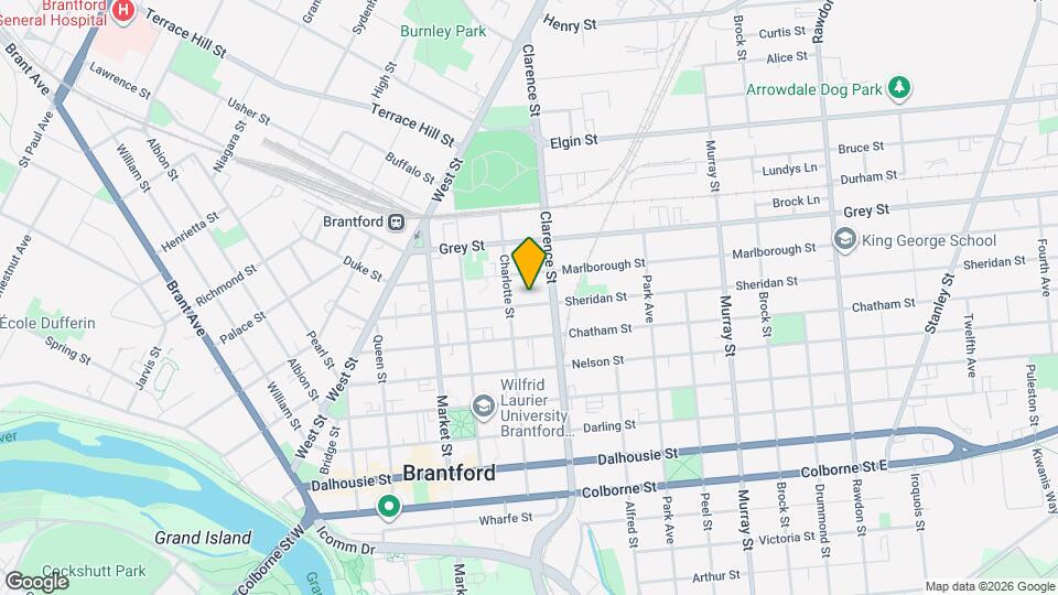 84 Sheridan St Map and Location Details