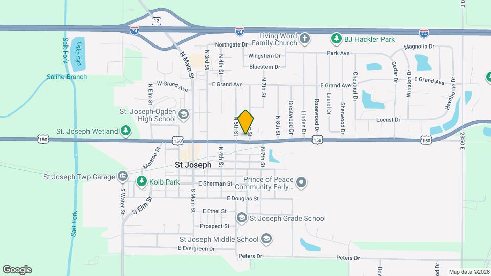 506 E Warren St Map and Location Details