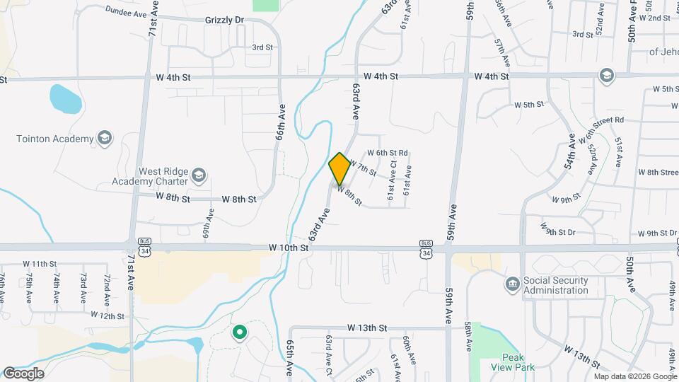 6106-6106 W 8th St Map and Location Details