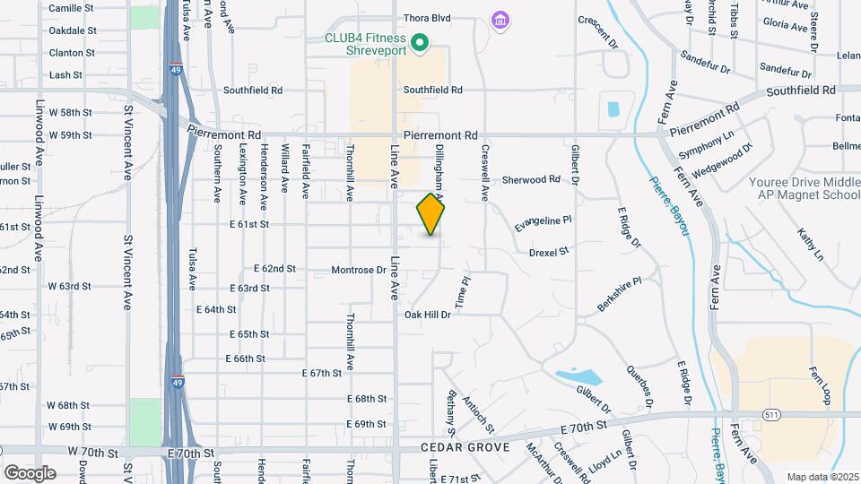 6114 Dillingham Ave Mapa y Detalles de la Ubicación