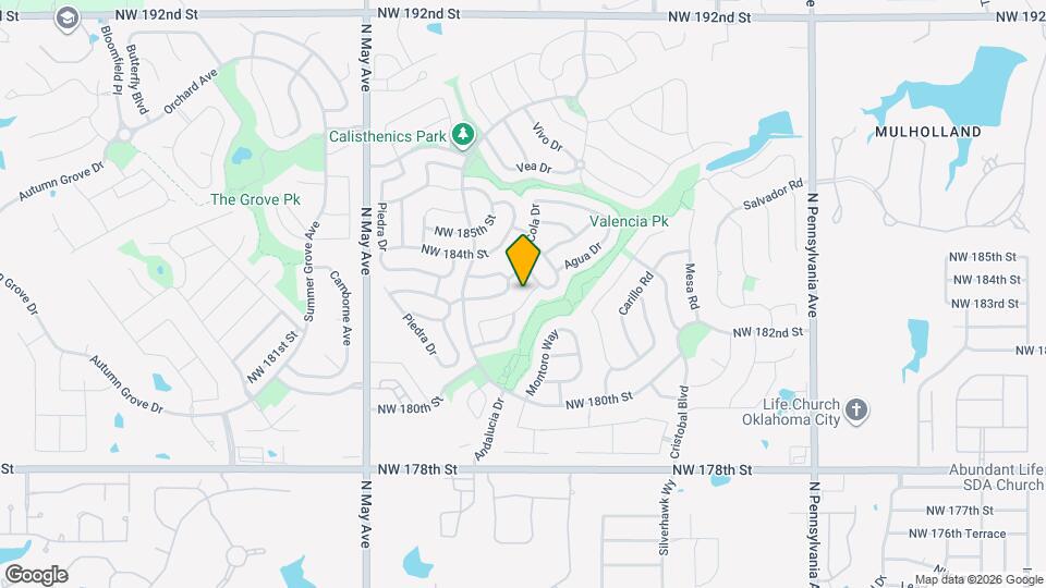 2609 NW 182nd St Map and Location Details