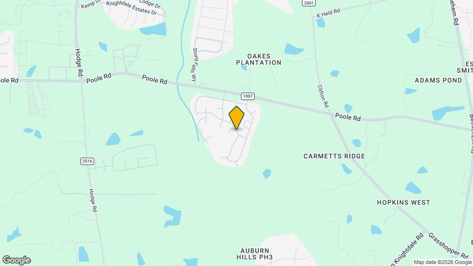 1708 Orchard Farm Ln Map and Location Details