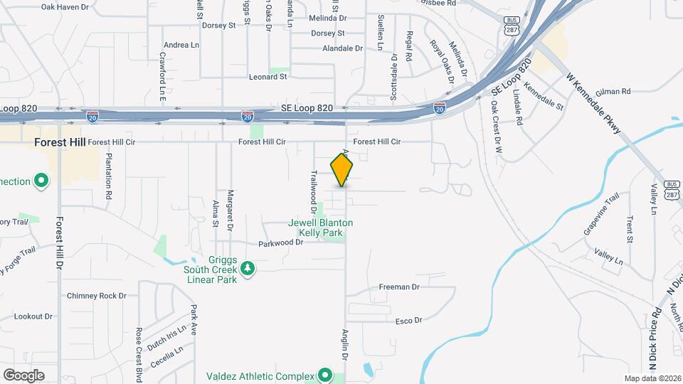 303 Briarwood Ln Map and Location Details