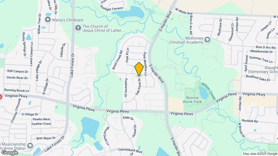 515 Mossy Oak Dr Map and Location Details