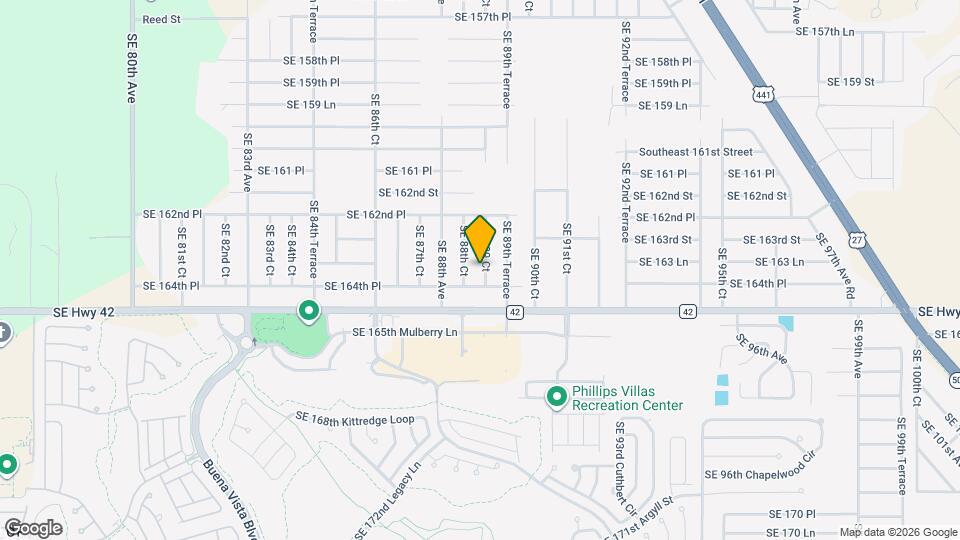 16430 SE 89 Ct Map and Location Details
