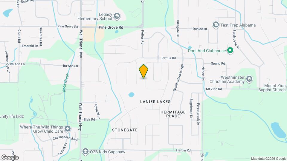 630 Summer Cove Cir NW Map and Location Details
