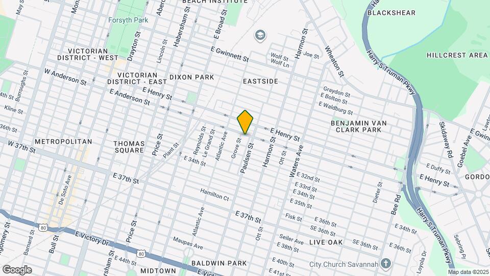 759 E Anderson St Map and Location Details