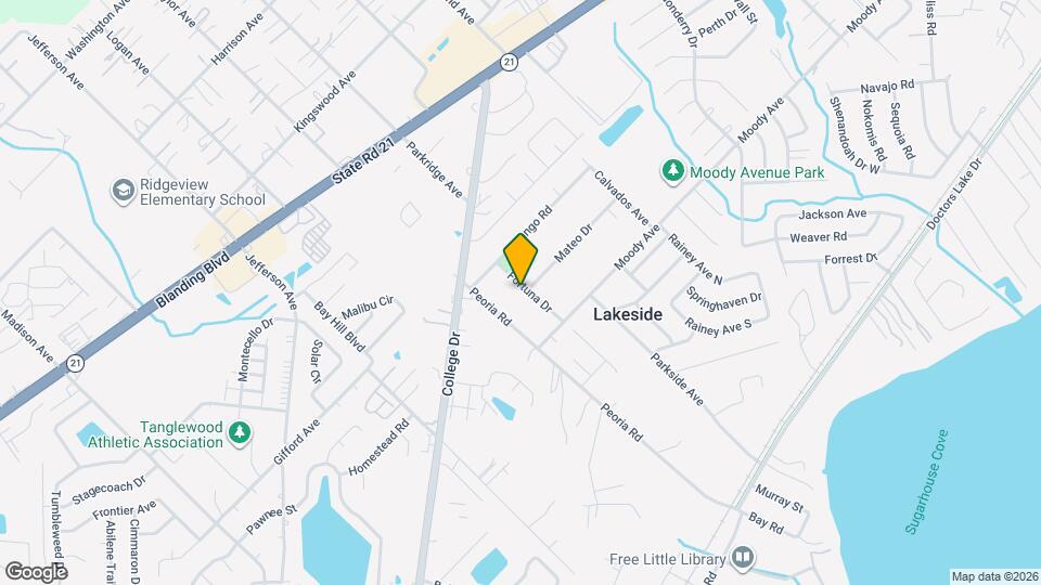 3572 Fortuna Dr Map and Location Details