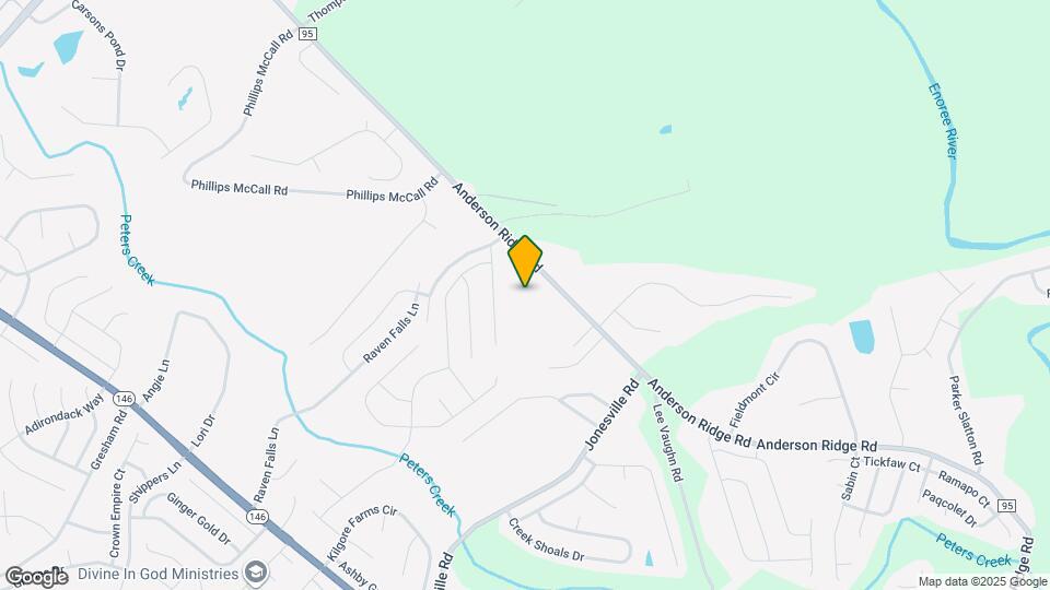 1418 Anderson Ridge Rd Map and Location Details