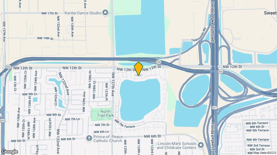 12505 NW 11th Ln Map and Location Details