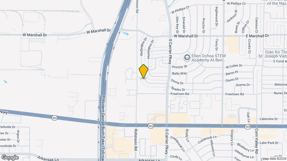 2050 Wellington Dr Map and Location Details