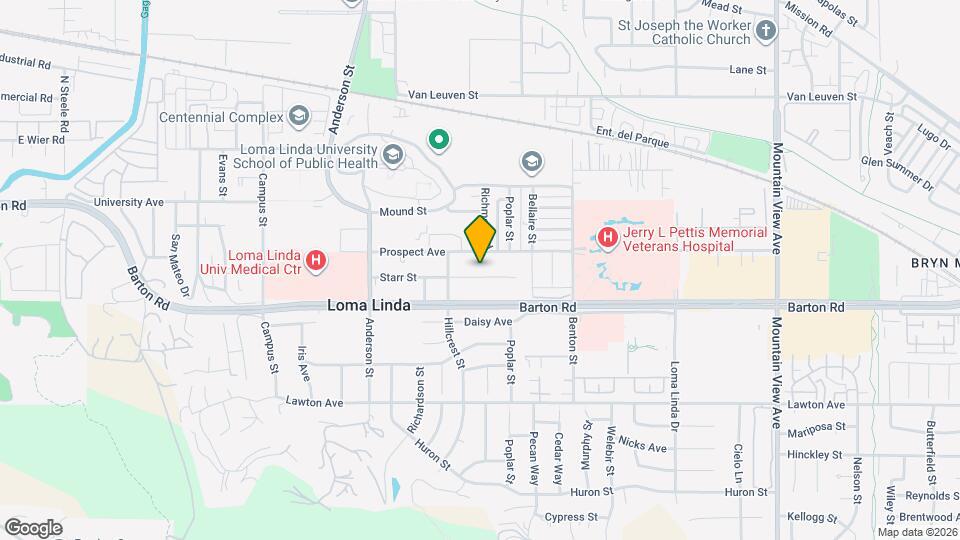 25130 Starr St Map and Location Details