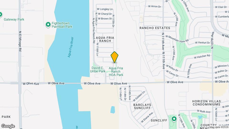 10043 N 115th Dr Map and Location Details