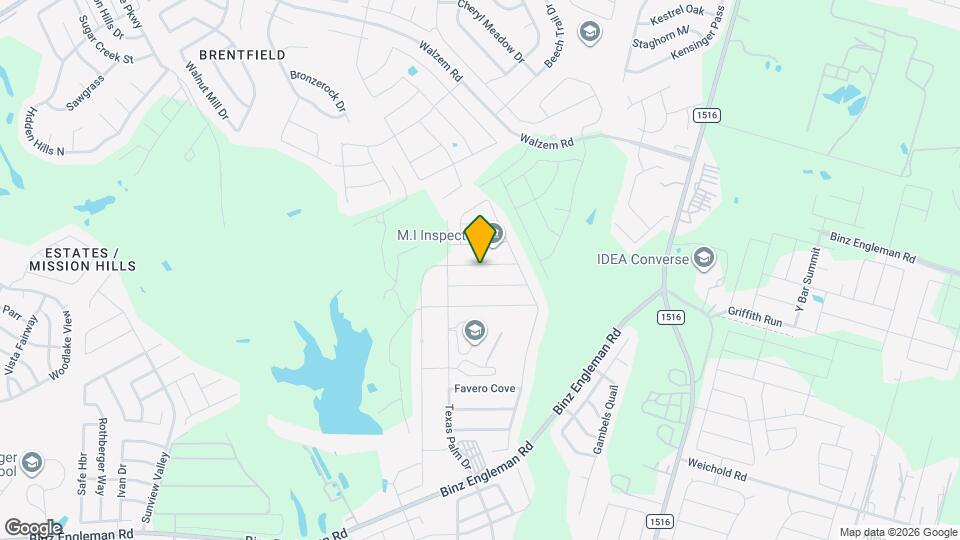 8434 Amistad Cove Map and Location Details