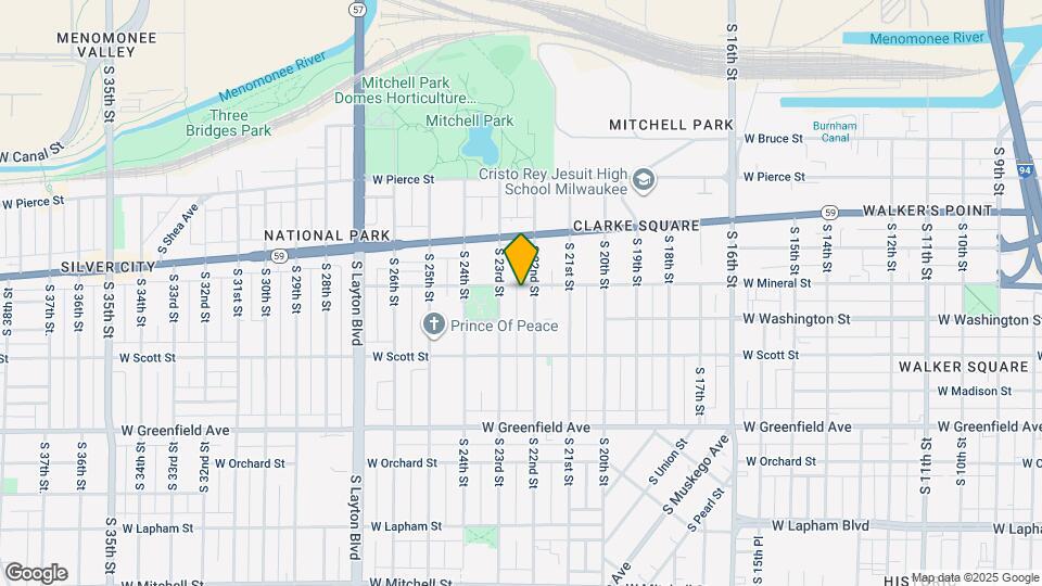 2215-2217 W Mineral St. Map and Location Details