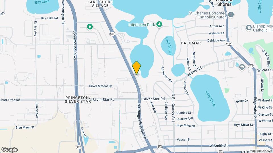3405 N Orange Blossom Trl Map and Location Details