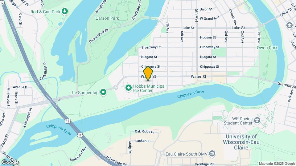 814 Menomonie St Mapa y Detalles de la Ubicación