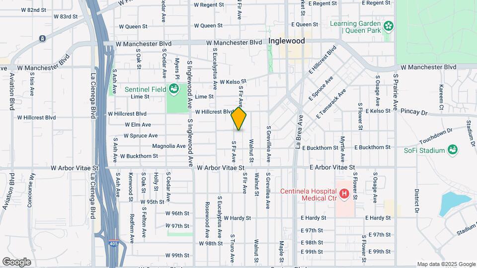 704 S Fir Ave Map and Location Details