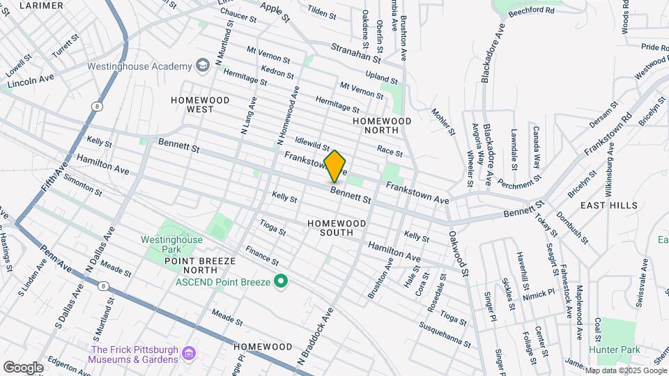 7345-7349 Bennett St Mapa y Detalles de la Ubicación