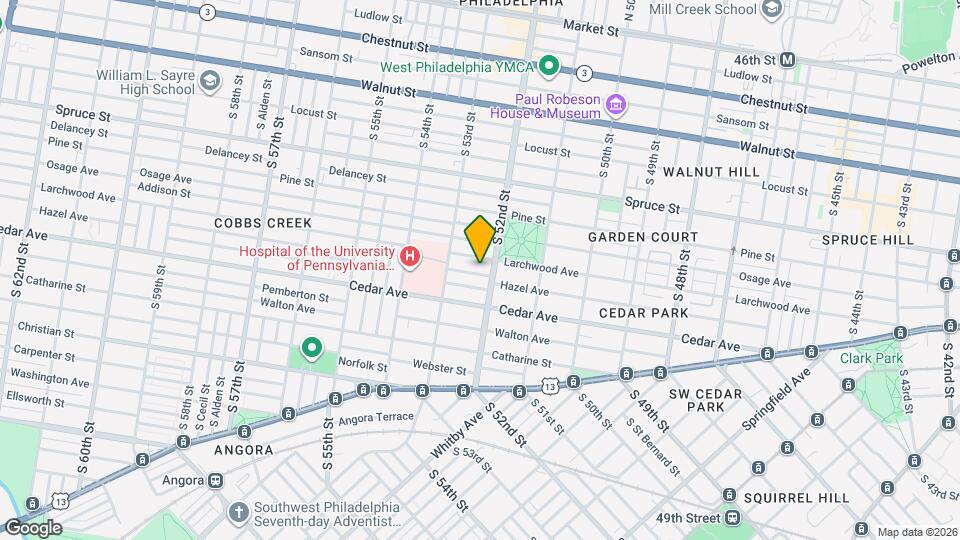 5207 Hazel Ave Map and Location Details