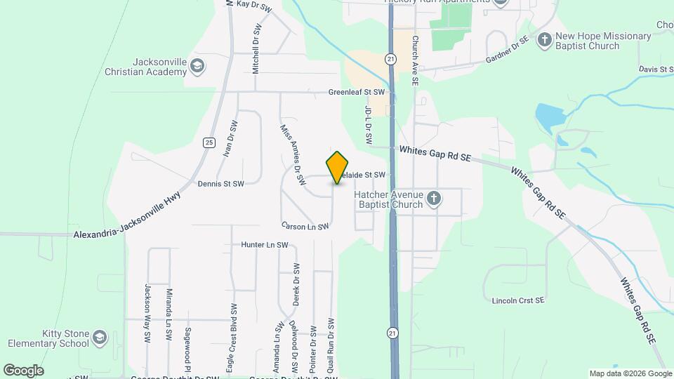 904 Carson Ln SW Map and Location Details