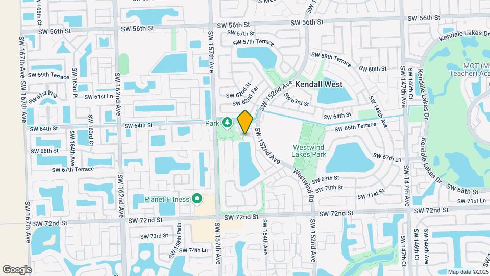 6466 SW 152nd Cir Pl Map and Location Details