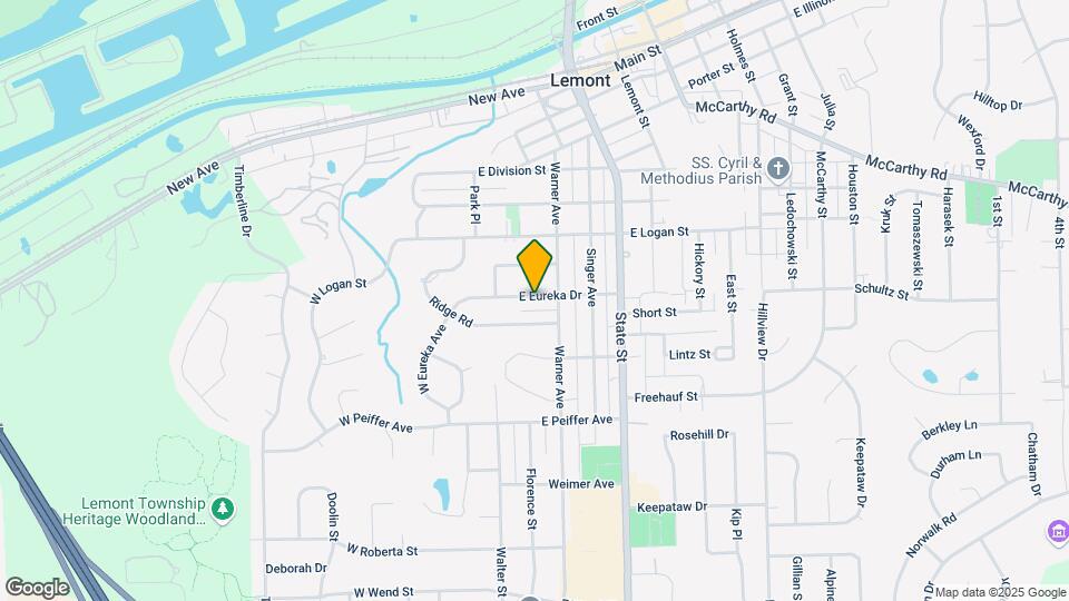 20 E Eureka Dr Map and Location Details