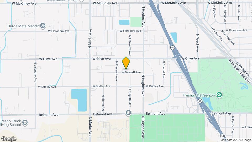 2334-2412 W Dennett Ave Mapa y Detalles de la Ubicación