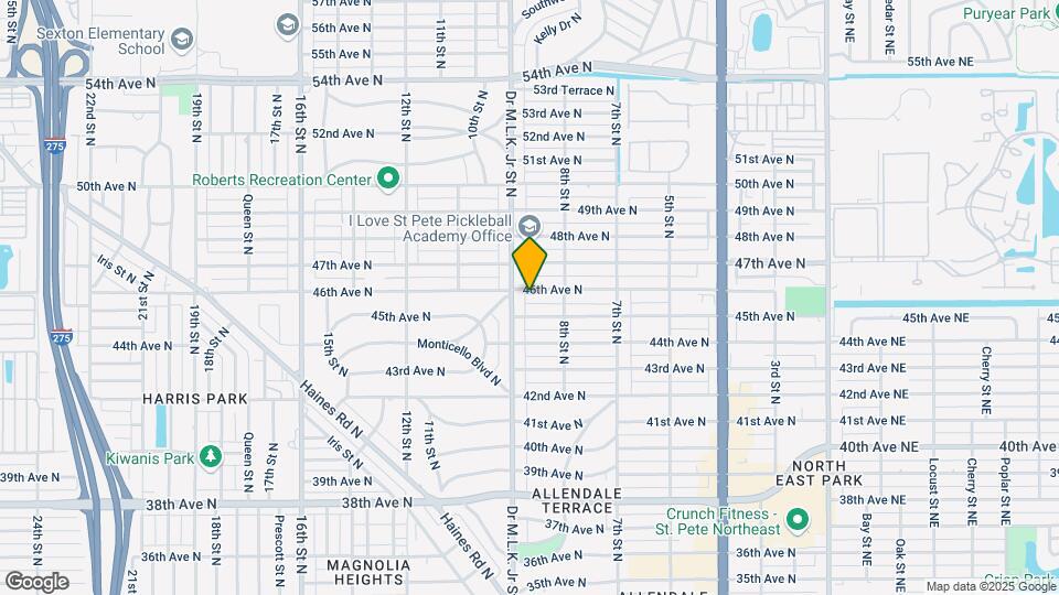 868 46th Ave N Map and Location Details