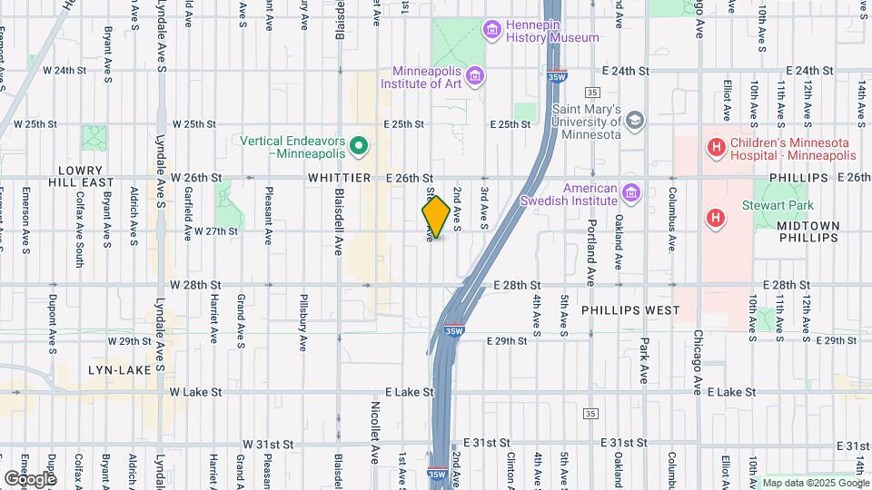 2709 Stevens Ave Map and Location Details