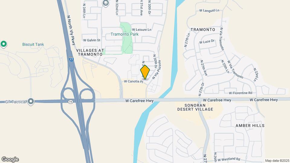 3029 W Via Perugia Mapa y Detalles de la Ubicación