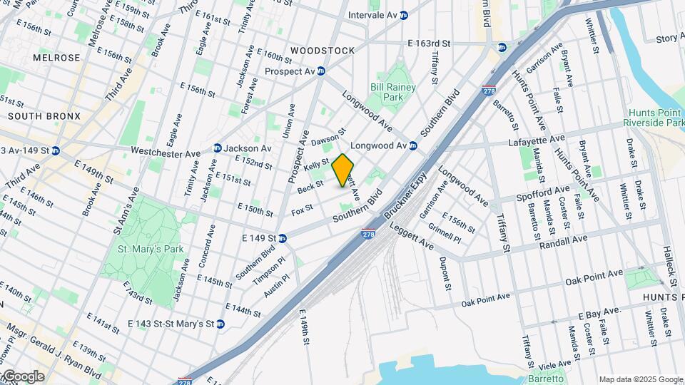 663-665 Fox St Map and Location Details